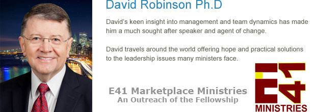 Dave Robinson - E41 Ministries